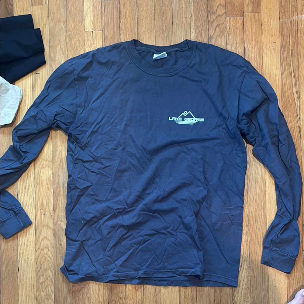 Lake George Comfort Colors Long Sleeve Tee Shirt